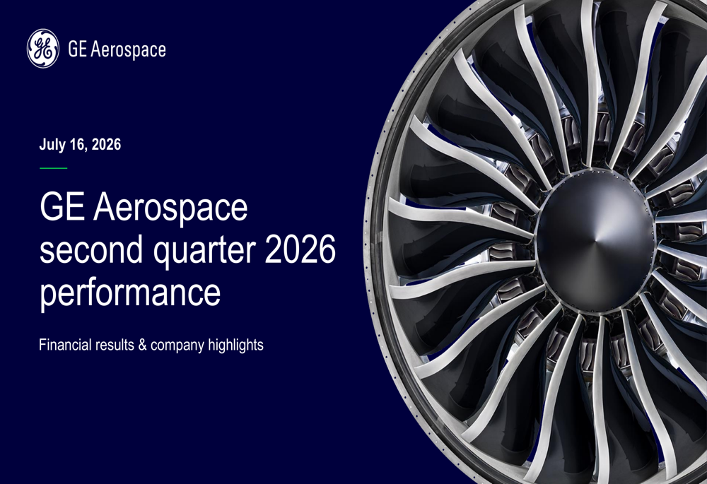GE Aerospace Q2 2026 slides
