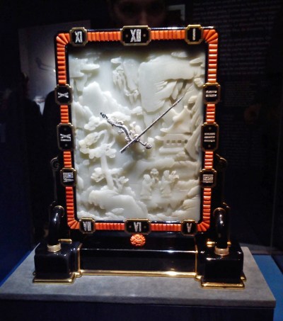 Inspirations asiatiques que l'on retrouve notamment dans les pendules Cartier.
