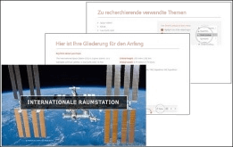 PowerPoint-Schnellstarter erstellt eine Onlinepräsentation basierend auf dem von Ihnen ausgewählten Thema.