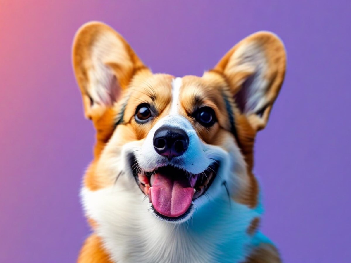 Esta imagem foi gerada usando o Amazon Nova Canvas com o prompt “um retrato de um cachorro Corgi feliz”.