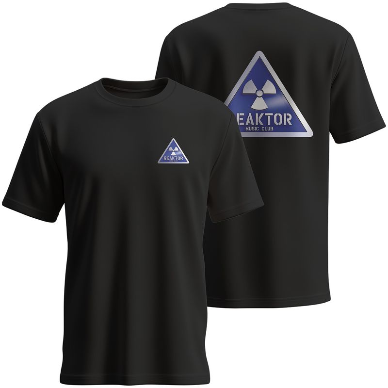 REAKTOR T-Shirt | Blue-Logo vorne klein, hinten groß (Men) REAKTOR T-Shirt | Blue-Logo vorne klein, hinten groß (Men)