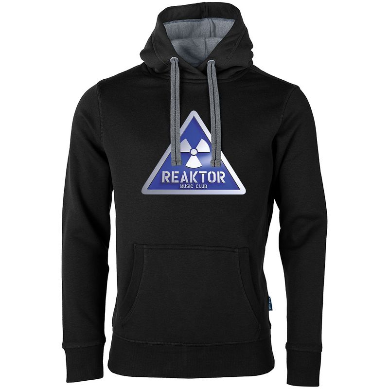 REAKTOR Luxury Hoodie | Blue-Logo vorne groß (Unisex) REAKTOR Luxury Hoodie | Blue-Logo vorne groß (Unisex)