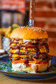 MIdas triple burger