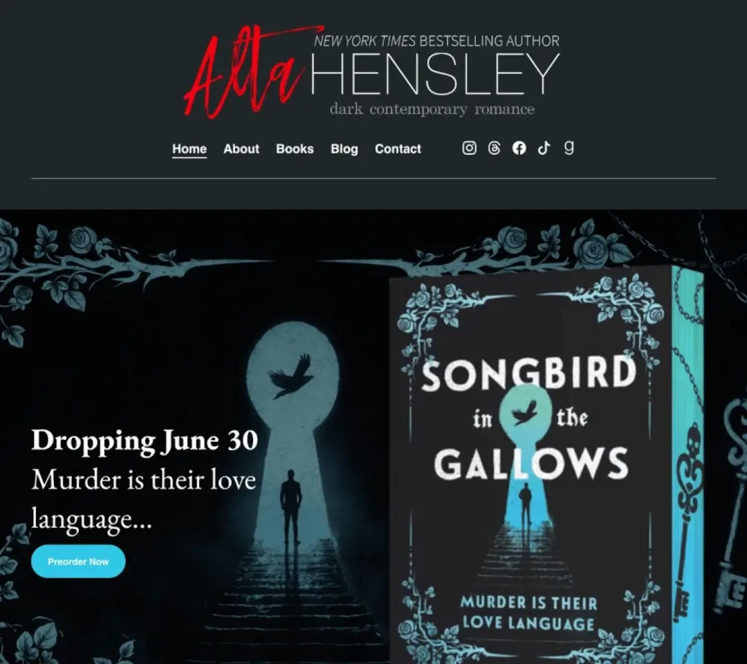 Alta Hensley's website