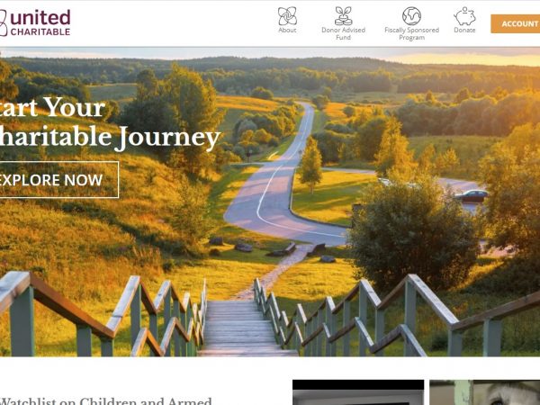 Home page hero image United Charitable.
