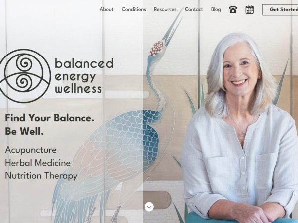 Attractive home page of website featuring Rawls Whittlesey