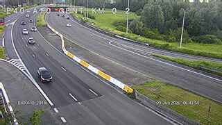 Caméra trafic Belgique - E40 (A10) Berchem-Saint-Agathe vers Gand/Ring de Bruxelles