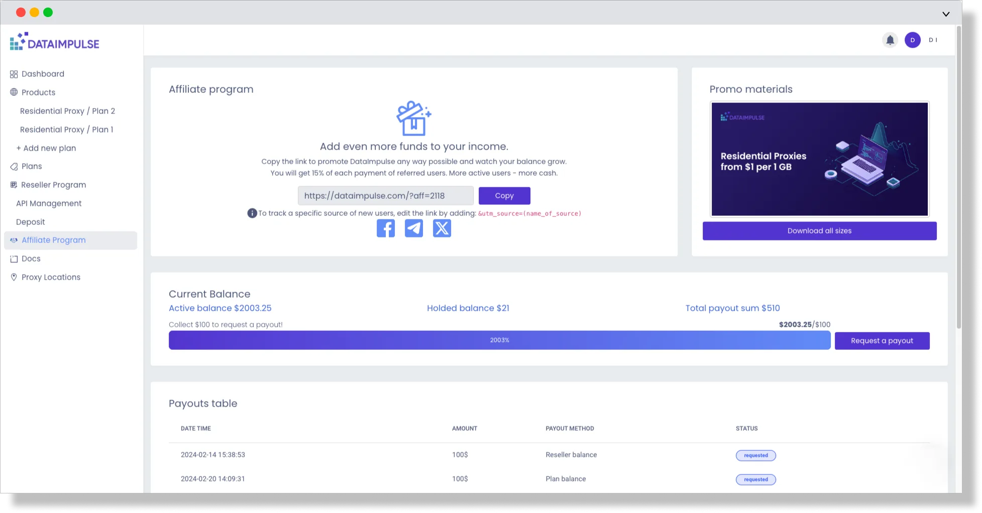 Dashboard-Affiliate-4 Dashboard affiliate 4