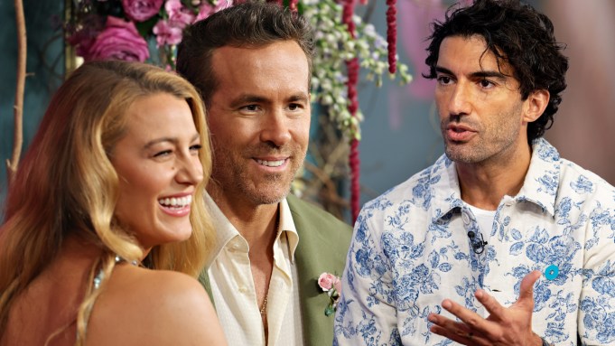 Blake Lively, Ryan Reynolds and Justin Baldoni