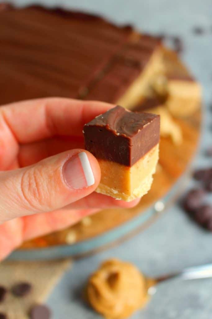 If you're looking for an amazing peanut butter fudge recipe look no further! This incredible Layered Chocolate & Peanut Butter Fudge is super simple to make and the perfect Christmas candy recipe!
