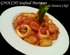 resep gnocchi seafood saus marinara