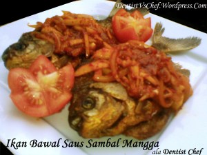 resep ikan goreng saus mangga