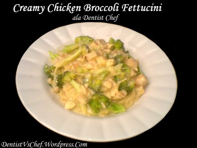 resep fettucini spaghetti krim ayam brokoli