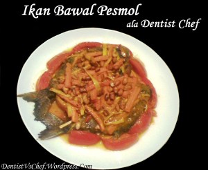 resep ikan bawal pesmol bumbu acar