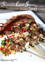 Szecuan Lamb Satay