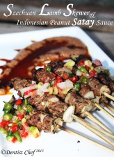 Szecuan Lamb Satay