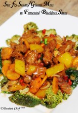 stir fry seitan gluten recipe vegetarian meat mock duck wheat meat recipe