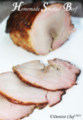 homemade smoked beef woodchips make smoked meat