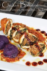 chicken ballotine recipe stuffed chicken with spinach meat mushroom stuff chicken breast