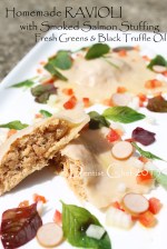 homemade ravioli smoked salmon stuffing recipe fresh ravioli pasta
