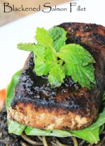 blackened salmon recipe how to blackened salmon fillet