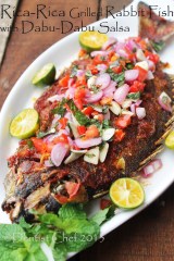 resep ikan baronang bakar rica rica sambal dabu dabu enak
