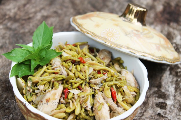 resep garo bunga pepaya tumis pedas menado cakalang fufu
