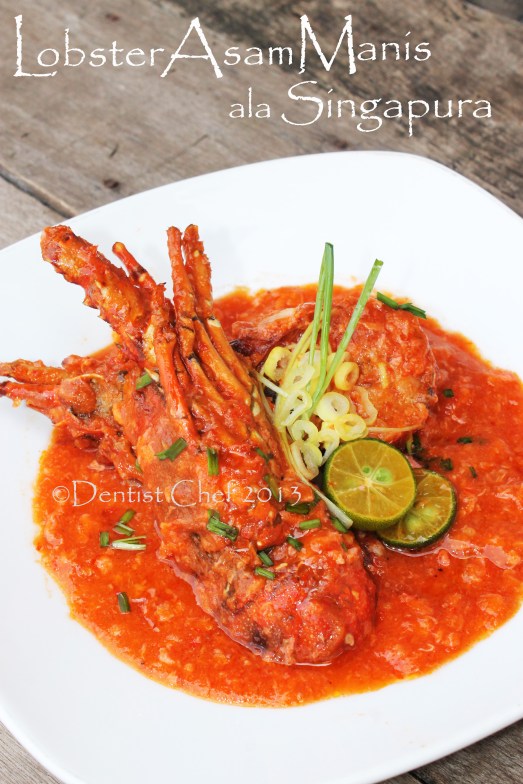 resep lobster saus asam manis lobster saus singapura
