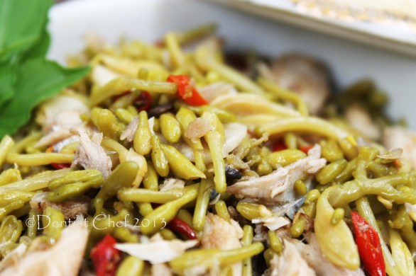 resep sayur bunga pepaya tumis menado pedas garo