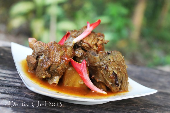 venison short ribs braised recipe wine tomato saffron