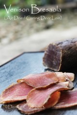 venison bresaola recipe homemade cured deer loin
