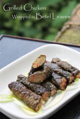 Chicken betel leaves wrapped vietnamese recipe
