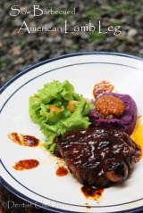 recipe slow grilled lamb leg steak barbecue lamb