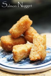 salmon nugget recipe resep nugget ikan salmon
