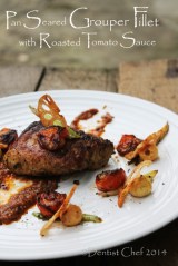 recipe pan seared grouper fillet roasted tomato sauce