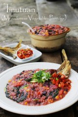 resep tinutuan bubur manado vegetable rice porridge