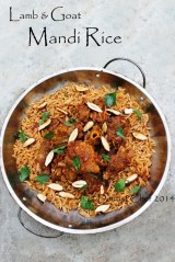 lamb mandi rice recipe arabian mutton basmati rice mandhi goat