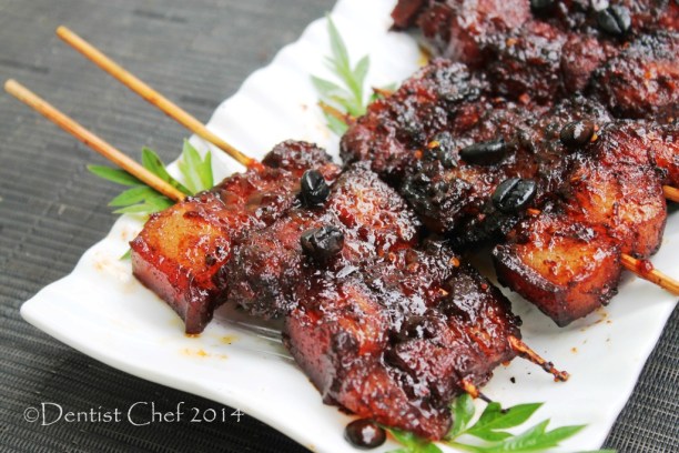 coffee glazed pork belly barbeque recipe sweet char siew honey roasted pork