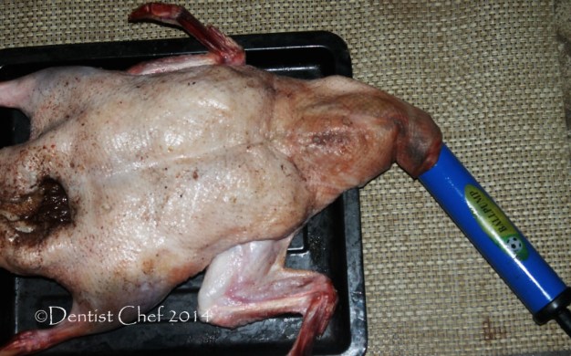 pump air duck skin blow air peking duck crispy skin recipe resep bebek peking