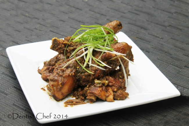braised chicken blood stew dinuguan resep ayam pinadar stew chicken indonesian spicy andaliman pepper chili shalllot garlic ginger