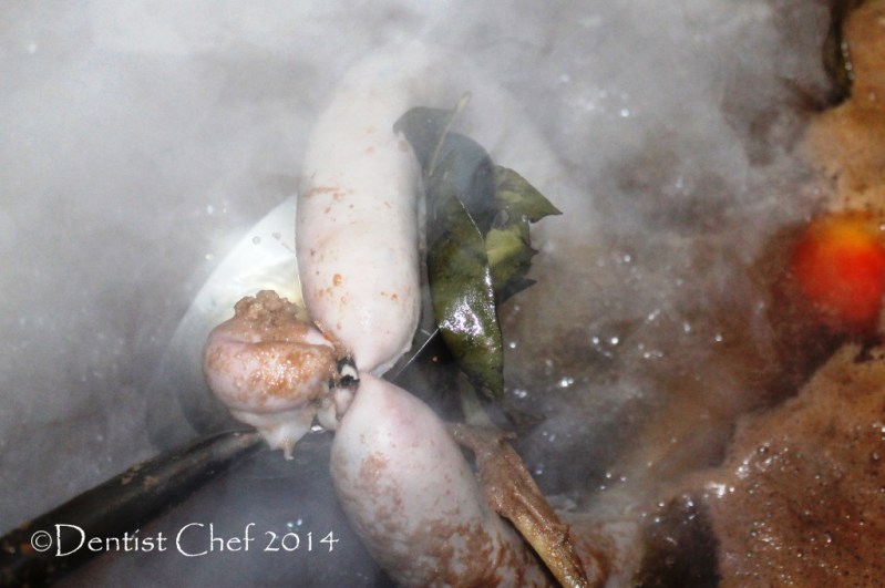 recipe pig intestine sausage boiled pork sausage broth stew recipe homemade sausage