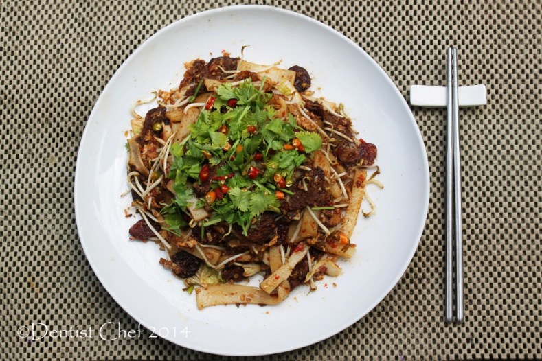 resep kwetiau goreng sapi jambi stir fry beef kway teow flat rice noodle wagyu beef xo sauce recipe
