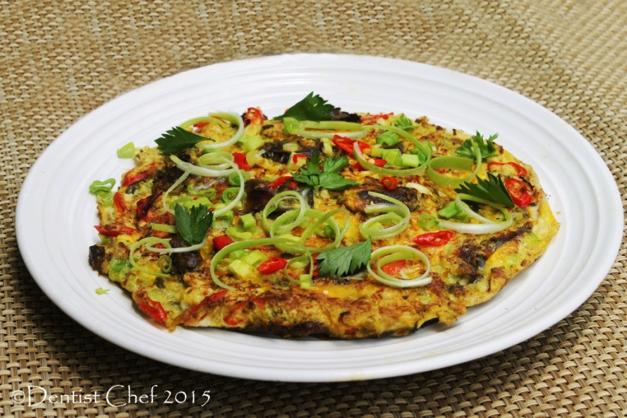 resep dadar tiram telur goreng singkawang tio ciu homemade oyster omelette fried egg fresh omelet spicy sauce peanut butter