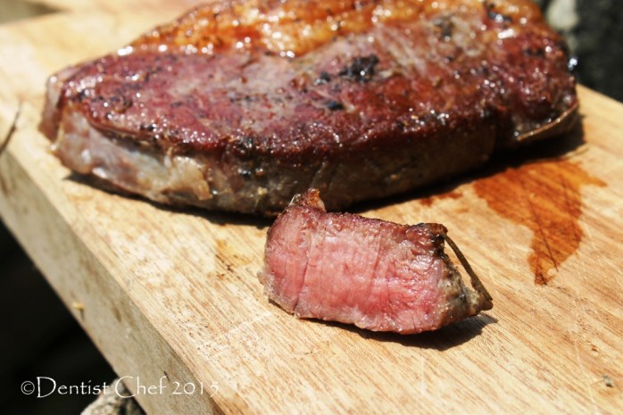 sirloin steak sous vide medium done beef pan fried sousvide using rice cooker slow cooking beef steak