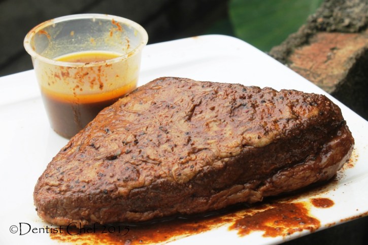 sousvide beef brisket 24 hours slow cooked beef belly flank tender moist melted spicy smoked paprika