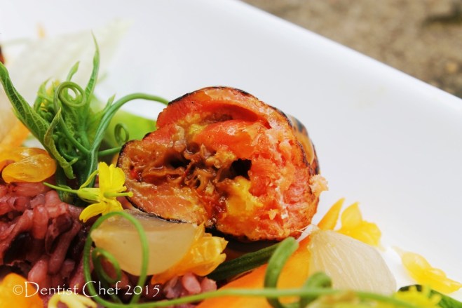 sous vide salmon recipe orange lemon sauce tangy trout rolled stuffed salmon tofu