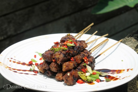 beef satay tenderloin marinate tamarind sweet soy sauce sate sapi manis palembang kecap manis asam jawa