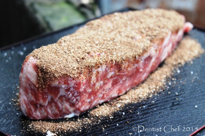 beef steak porcini mushrooms powder marinated matsusaka wagyu beef butter mushrooms