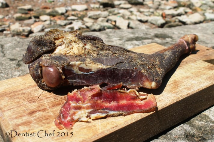 recipe goat prosciutto violino di capra mutton leg whole goat ham dry cured homemade charcuterie