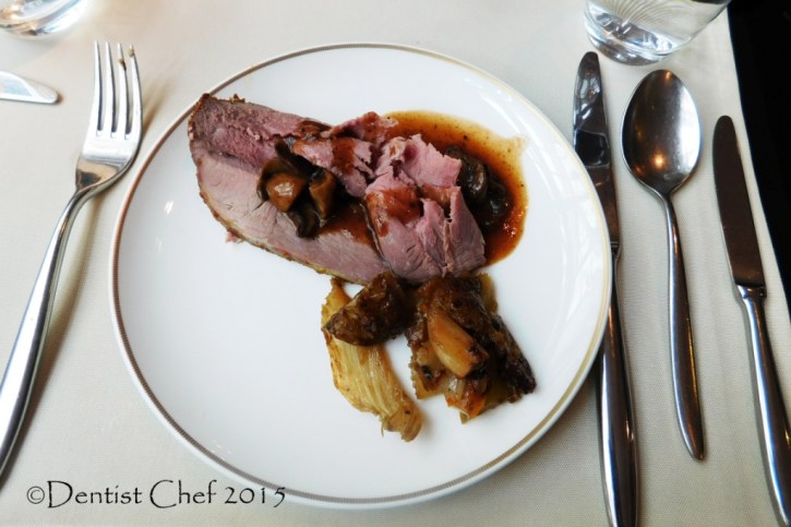 roasted lamb leg mushrooms sauce kempinski hotel indonesia jakarta signatures restaurant